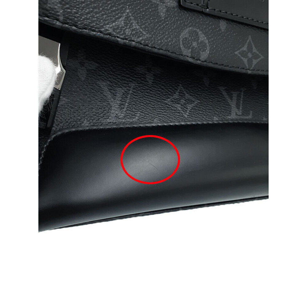 Louis Vuitton Monogram Eclipse Black Messenger Voyage Shoulder Bag - Picture 7 of 8